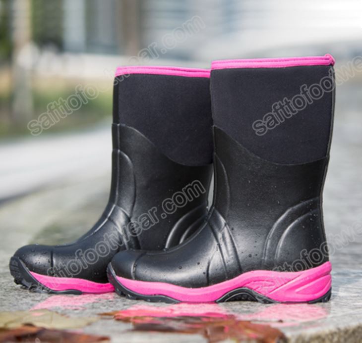 Protiskluzové gumové voděodolné boty