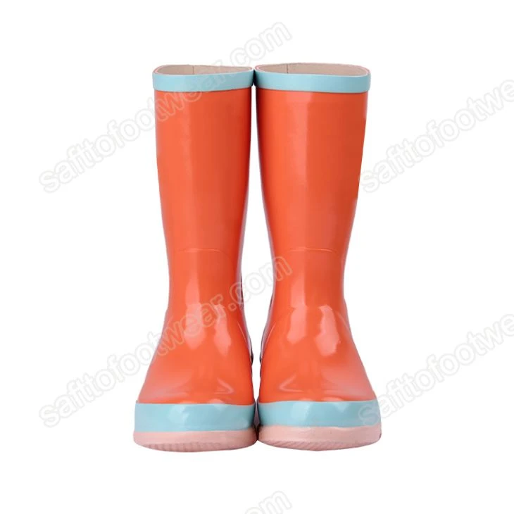 Childrens Natural Rubber Rain Boots